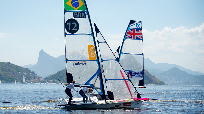 Illustration for article titled Shocking Photos from the Water Sports Site of the Rio Olympics